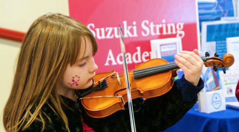 Suzuki String Academy student