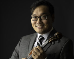 Jang Kevin with violin