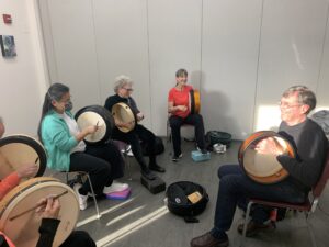 Irish Bodhran class taught by Jesse Winch at Glen Echo Park