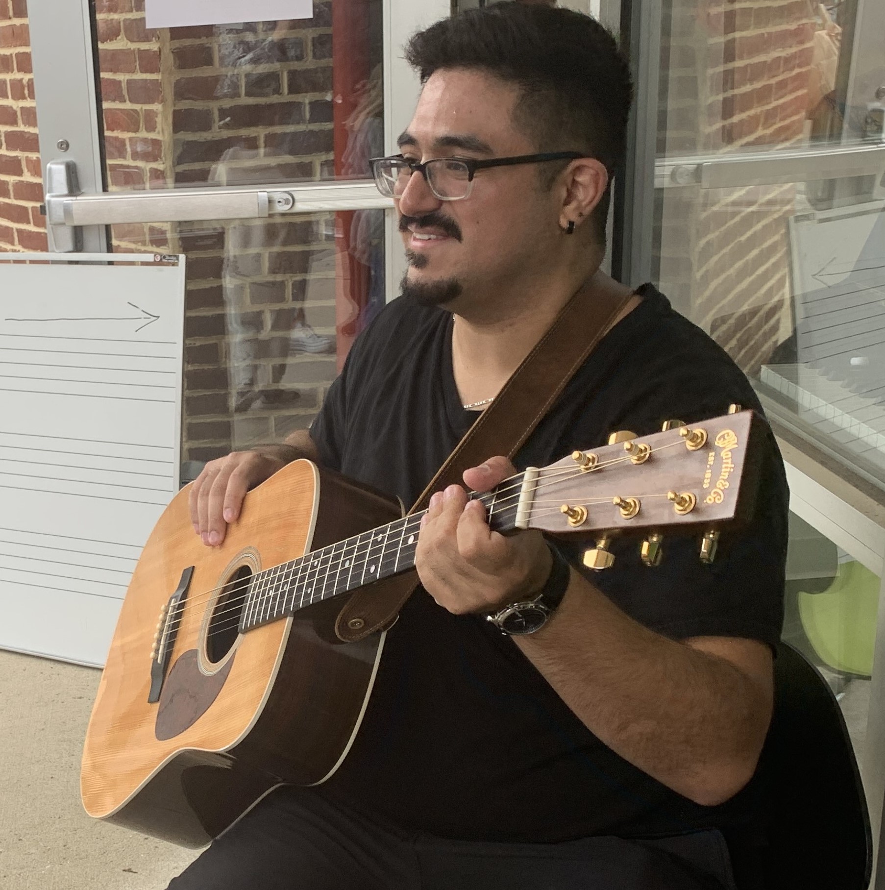 Guitar class at the Washington Conservatory of Music