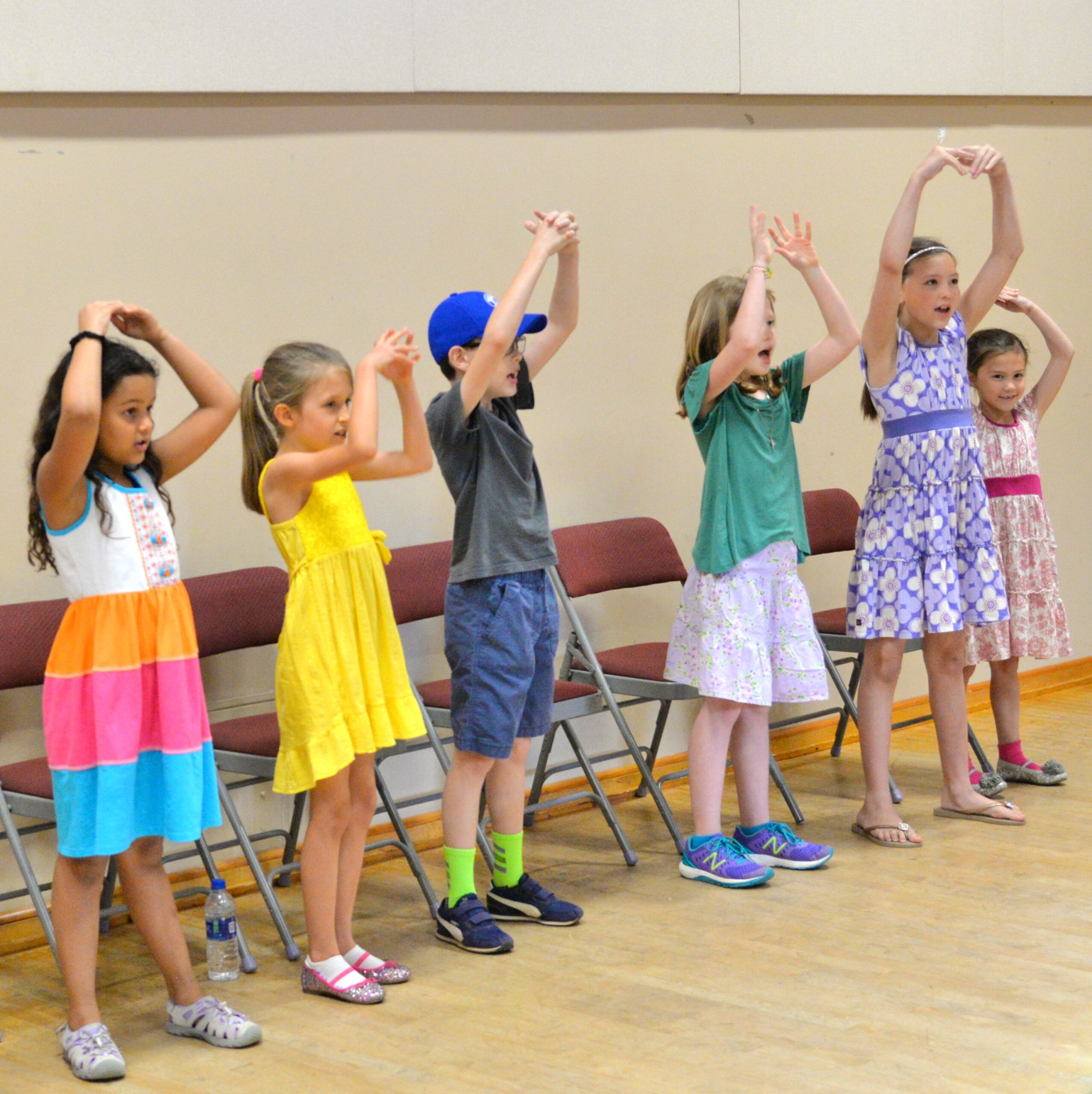 Singing class for kids at the Washington Conservatory of Music