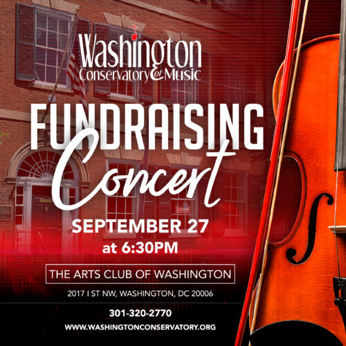 Fundraising Concert September 27, 2024 at 6:30pm