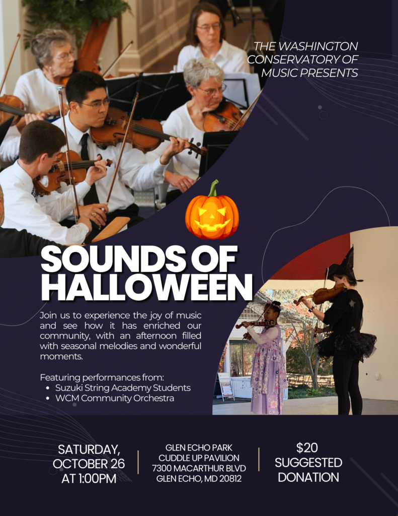 Fall Frolic Concert Flyer