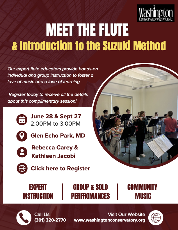 MEET THE FLUTE MEET THE FLUTE & Introduction to the Suzuki Method