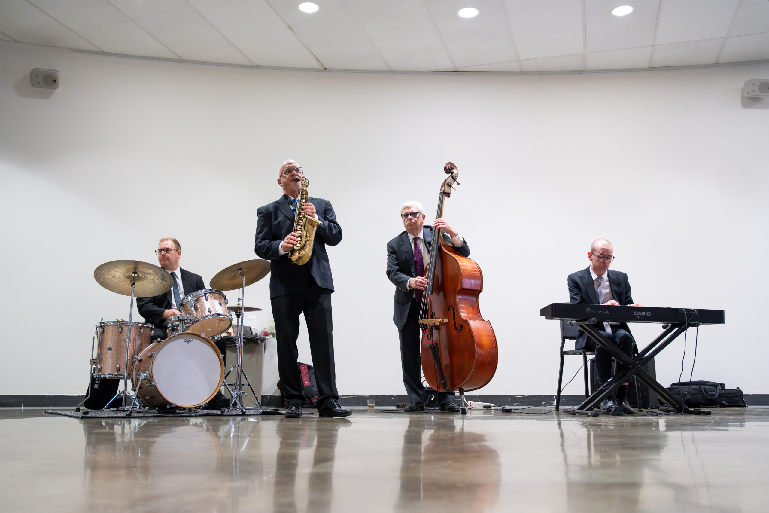 Washington Conservatory jazz musicians performing