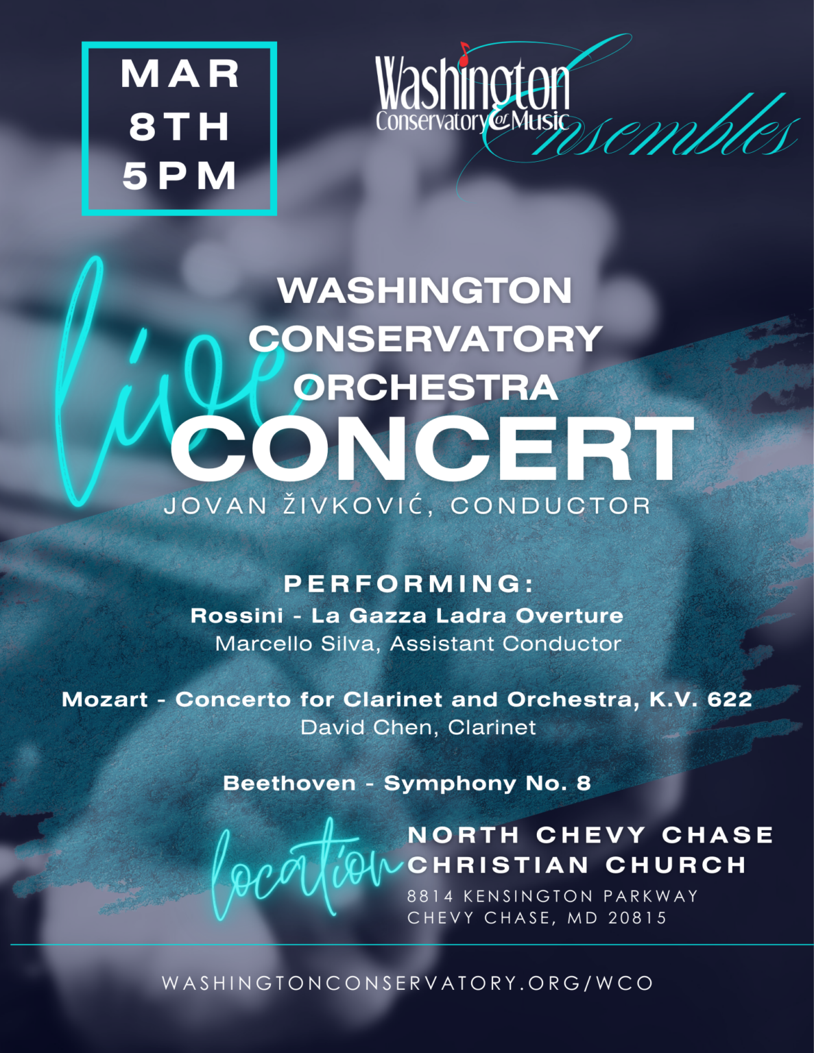 Washington Spring Event Washington Conservatory Orchestra Spring Concert - Washington ...