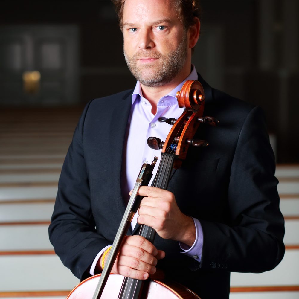 Tobias Werner with cello